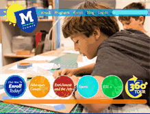 Tablet Screenshot of mercersburgsummer.com